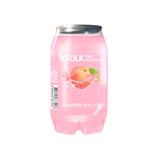 Vtalk Pink Peachade Soft Drink (24-Pack)