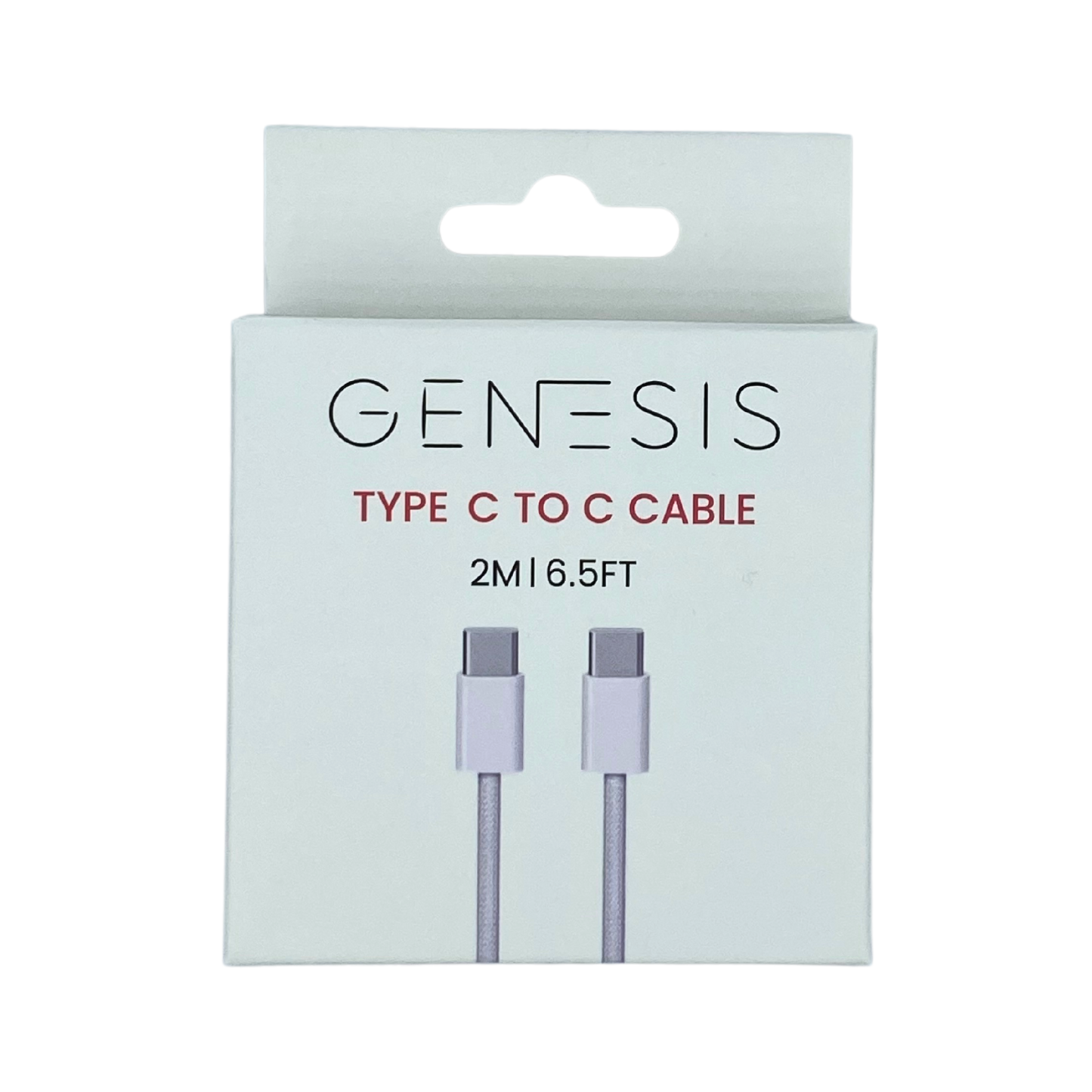 GENESIS 6.5ft. Type C to C Cables (24-pack)