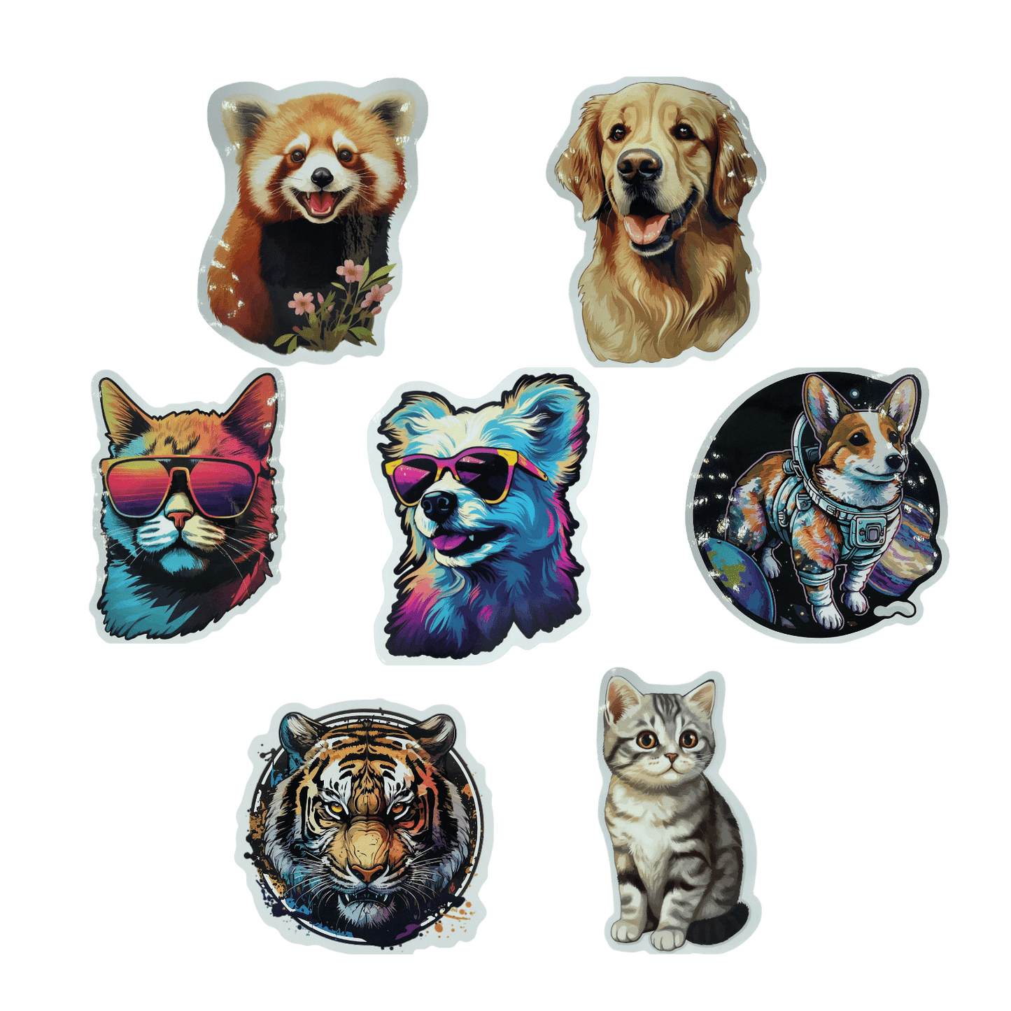 Character Stickers (70-Pack)